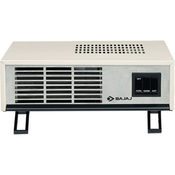 Bajaj 2000 W Blow Hot (267240) Fan Forced Circulation Room Heater (Off White/Black)